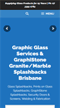 Mobile Screenshot of graphicglassservices.com.au